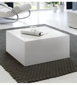 Stolik kawowy MONOBLOC 60 cm biały