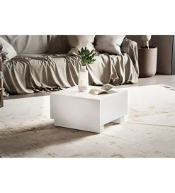 Stolik kawowy MONOBLOC II 60 cm biały