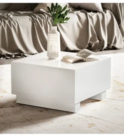 Stolik kawowy MONOBLOC II 60 cm biały