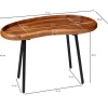 Stolik kawowy NIERE II 71 cm drewno sheesham