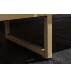 Stolik kawowy NIGATA 110 cm Drewno Mango Brąz