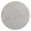 Stolik kawowy NIZAMES 80 cm drewno mango marmur