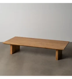Stolik kawowy NOSMAT 150 cm drewno akacja