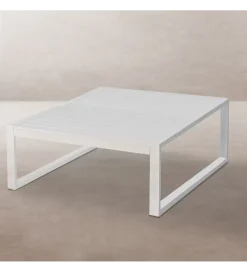 Stolik kawowy ogród BAJA IO 100 cm biały