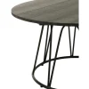 Stolik kawowy ogrodowy ZOA 80 cm czarny