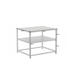 Stolik kawowy OLIMPIA 50 cm czarny