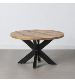 Stolik kawowy OLISA 80 cm drewno mango