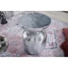 Stolik Kawowy Orient 36 Cm W Kolorze srebrnym