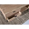 Stolik kawowy OSSLO 120 cm drewno akacja