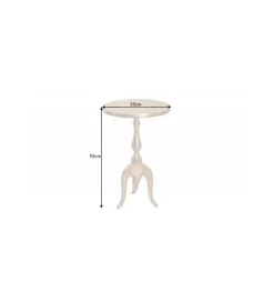 Stolik kawowy PERUGIA 35 cm złoty