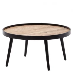 Stolik kawowy PILER 76 cm czarny