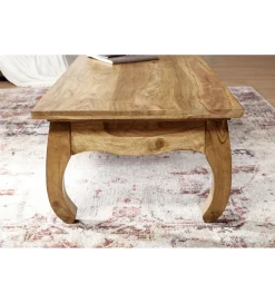 Stolik kawowy PINAR 110 cm drewno akacja