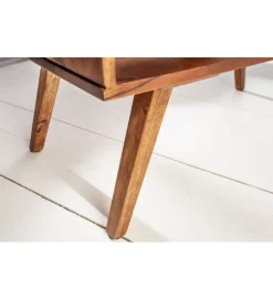Stolik kawowy Retro 100 cm drewno Sheesham