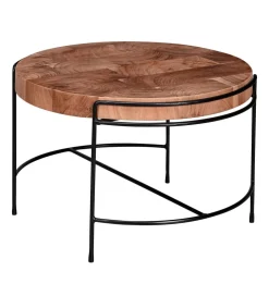 Stolik kawowy RIBERA 62 cm drewno akacja