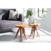 Stolik kawowy Root drewno Teak