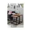Stolik kawowy SAKURA set 2 dębowe