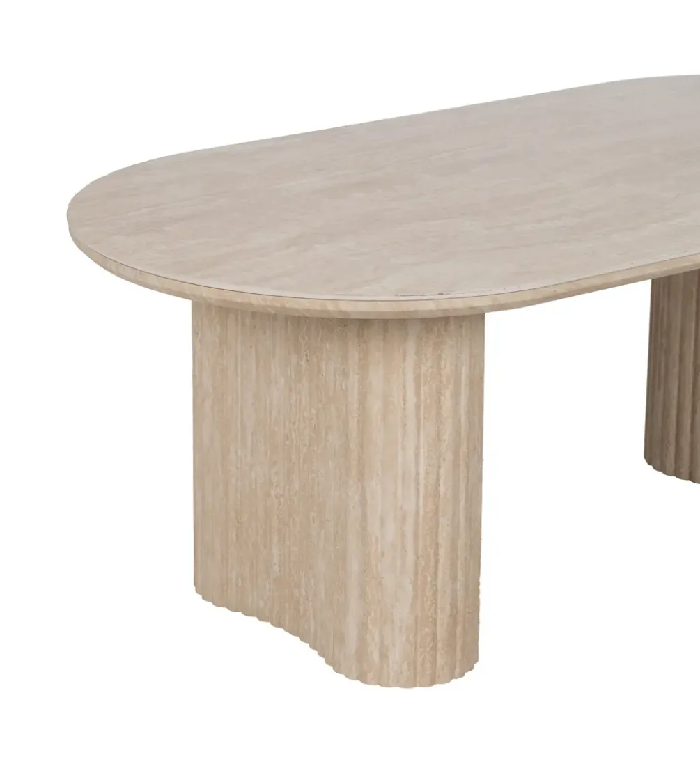 Stolik kawowy SAMETR 120 cm Beżowy