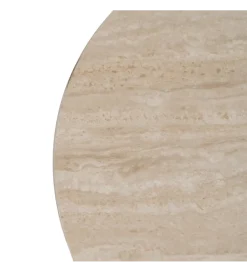 Stolik kawowy SAMETR 90 cm jasnobeżowy