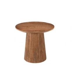Stolik kawowy SELVETOR 50 cm drewno mango