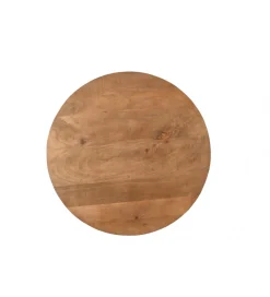 Stolik kawowy SELVETOR 50 cm drewno mango