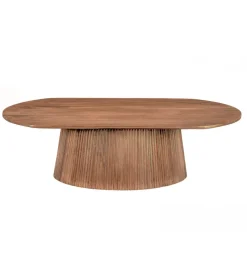 Stolik kawowy SELVETOR 120 cm drewno mango