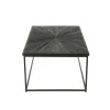 Stolik kawowy Shanil 120 cm drewno czarny