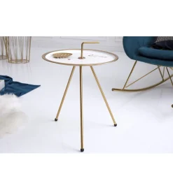 Stolik Kawowy Simply Clever 42 cm biały