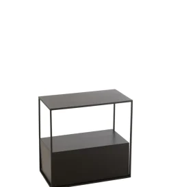 Stolik kawowy Square 57 cm czarny