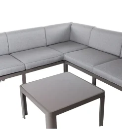 Stolik kawowy STELLA 70 cm szary
