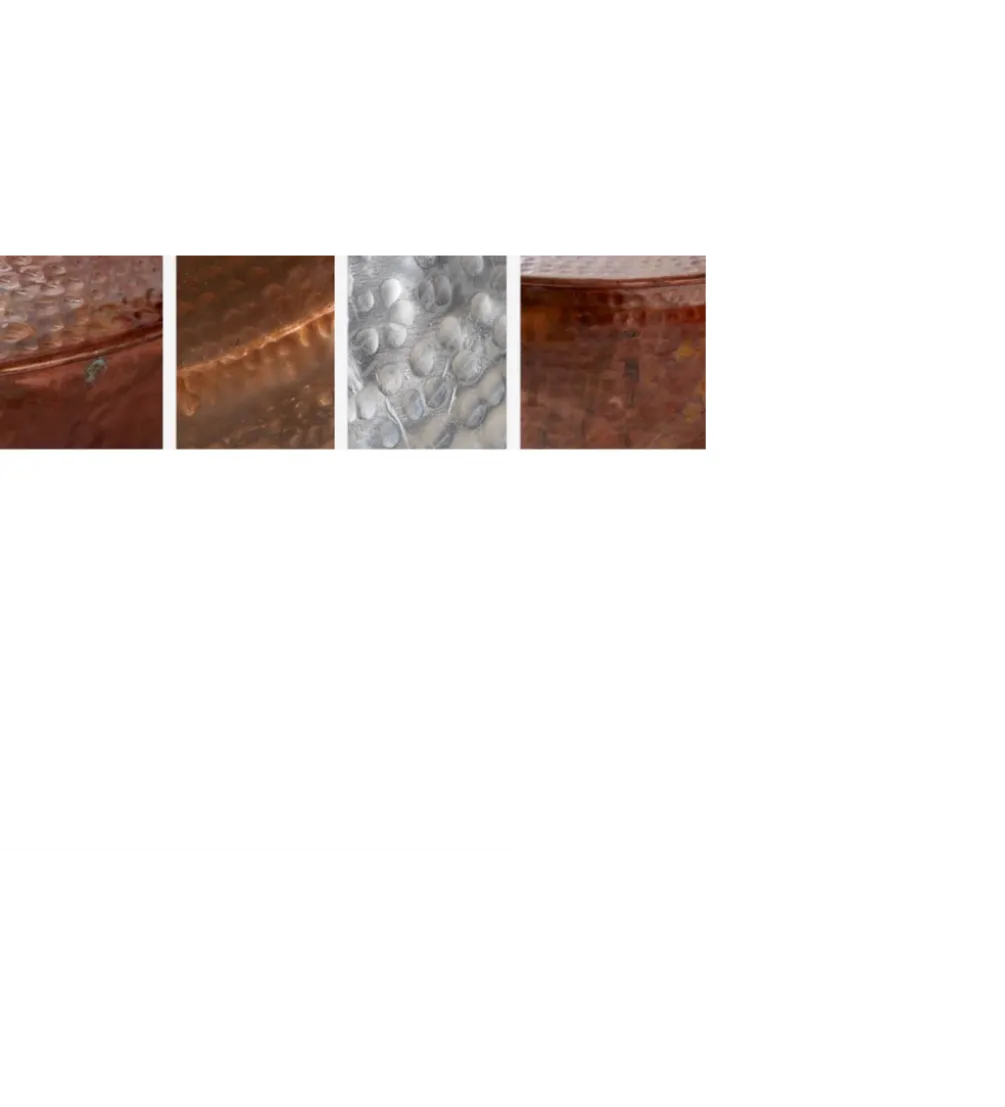 Stolik Kawowy Storage Orient 60 Cm srebrny Z Blatem drewna akacji