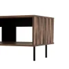 Stolik kawowy SWING 100 cm w optyce orzecha