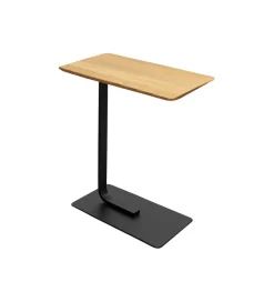 Stolik kawowy TASSILO 58 cm drewno dębu