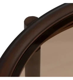Stolik kawowy TERVO 61 cm ciemno brązowy