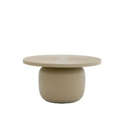 Stolik kawowy TIGRAN 75 cm piaskowy mat