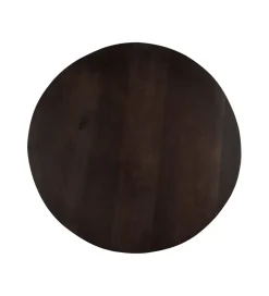 Stolik kawowy TOKAS 75 cm drewno mango Brązowy