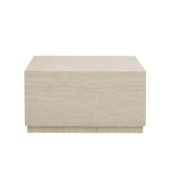 Stolik kawowy TRAVERTINO TRUNK 80 x 60 cm