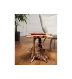 Stolik kawowy Tree 50 cm drewno teak