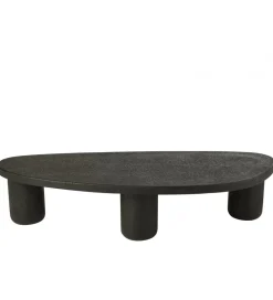 Stolik kawowy ULATE 157 cm czarny