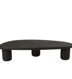 Stolik kawowy ULATE 157 cm czarny