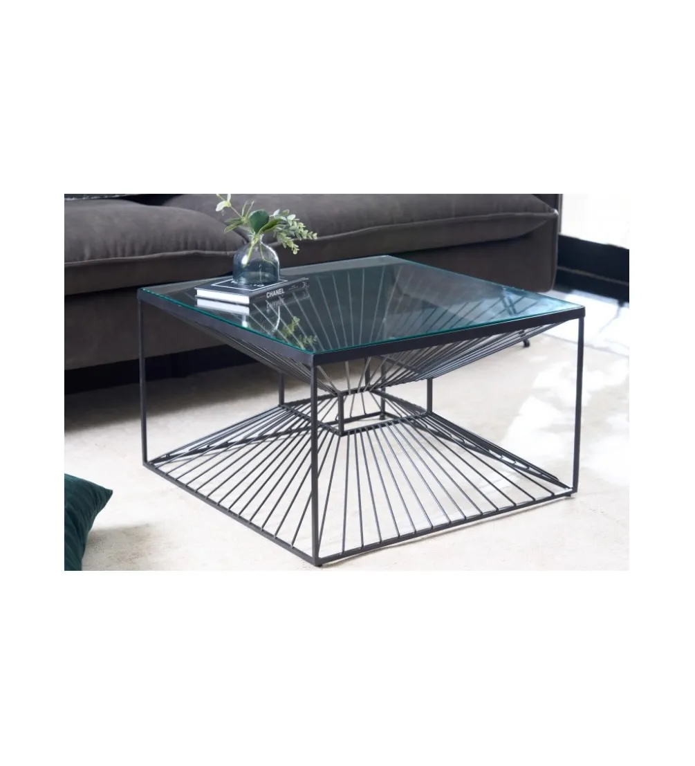 Stolik kawowy VARIA 60 cm czarny
