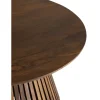 Stolik kawowy VINCENT 80 cm drewno mango