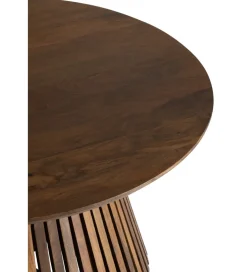 Stolik kawowy VINCENT 80 cm drewno mango