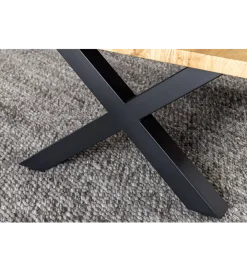 Stolik kawowy WILD 90 cm wygląd naturalnego dębu