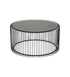 Stolik kawowy Wire SET 2 czarny