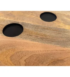 Stolik kawowy WOHNLING 41 cm drewno mango