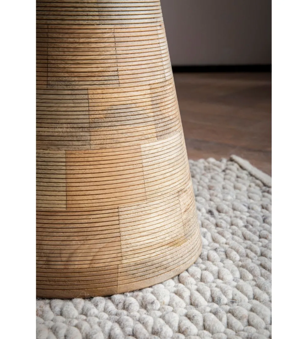 Stolik kawowy WOHNLING 37 cm drewno mango