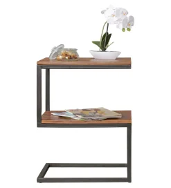 Stolik kawowy WOHNLING 45 cm drewno sheesham