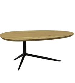 Stolik kawowy WOHNLING 87 cm drewno akacja