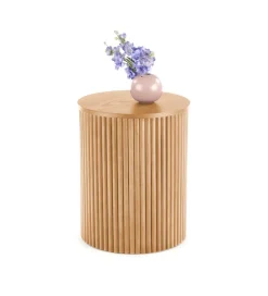 Stolik kawowy WOODY 40 cm naturalny