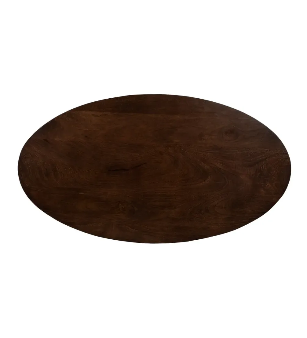 Stolik kawowy YRITOD 110 cm drewno mango